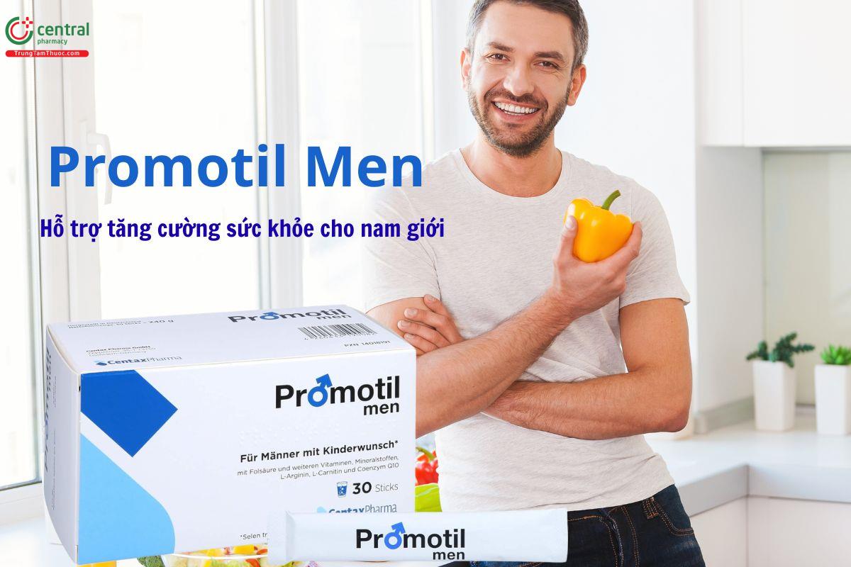 Promotil Men giúp tăng cường sức khỏe, tăng cường sinh lý nam giới