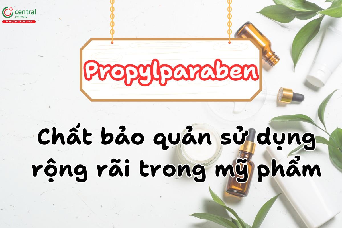 Ứng dụng Propylparaben trong mỹ phẩm