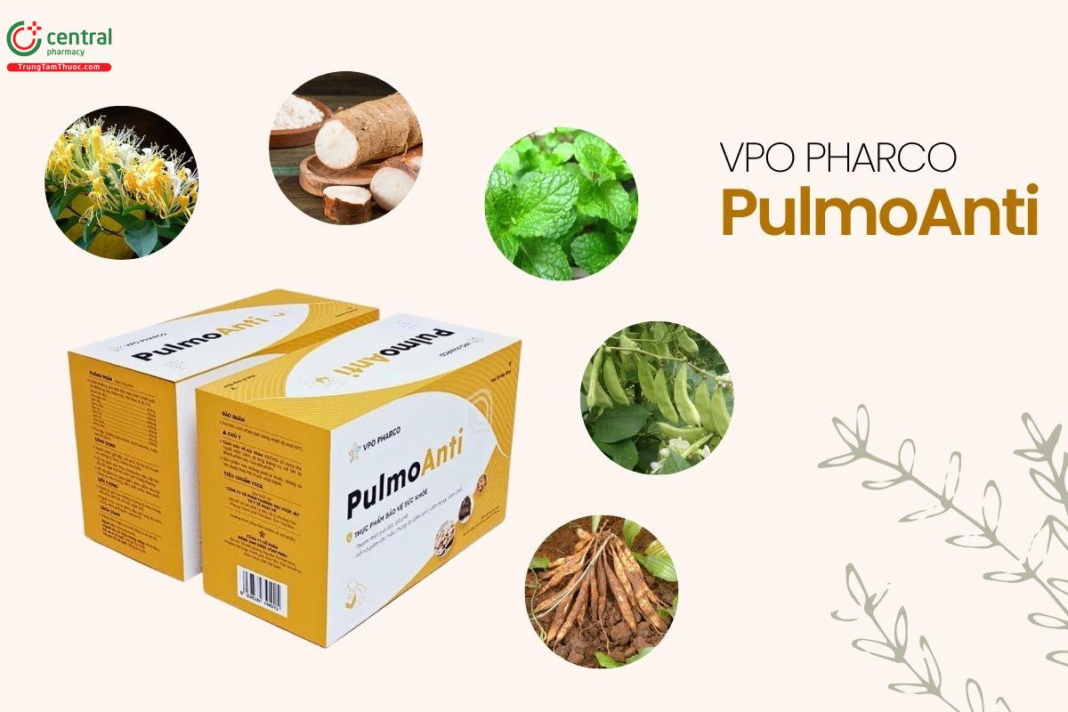 Thuốc PulmoAnti có thành phần gì?