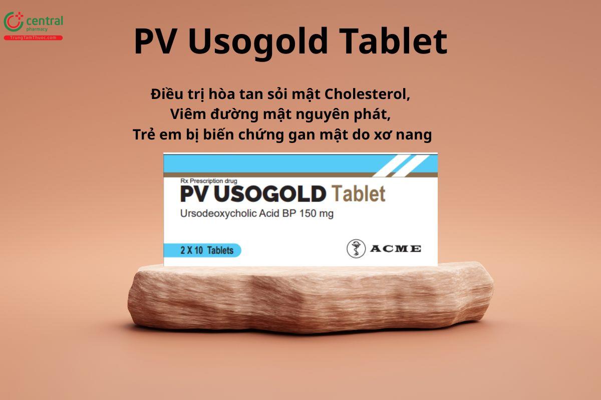 Chỉ định của PV Usogold Tablet 150mg