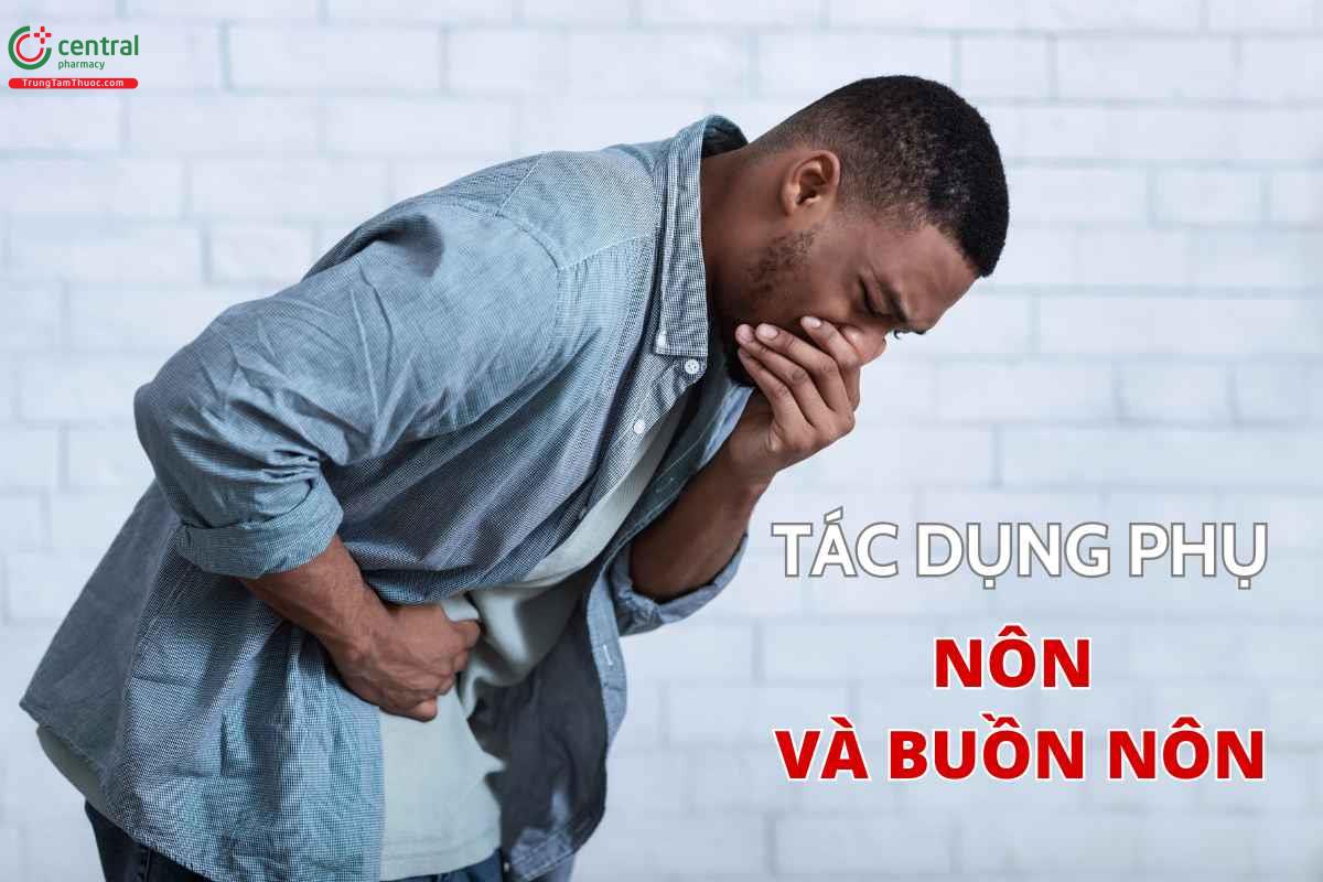 Tác dụng phụ thường gặp của pyrantel