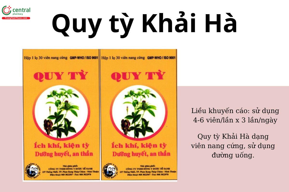 Quy tỳ Khải Hà