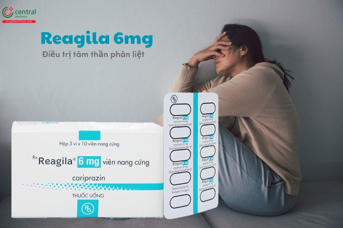 Thuốc Reagila 6mg - Thuốc điều trị tâm thần phân liệt ở người lớn