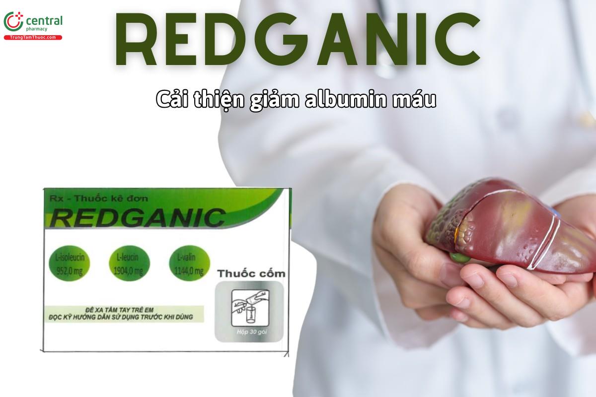 Thuốc Redganic cải thiện tình trạng giảm albumin máu trong bệnh xơ gan mất bù