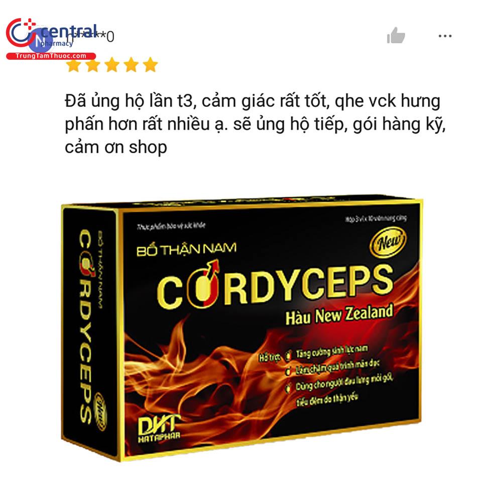 Review của khách hàng về Bổ thận nam Cordyceps