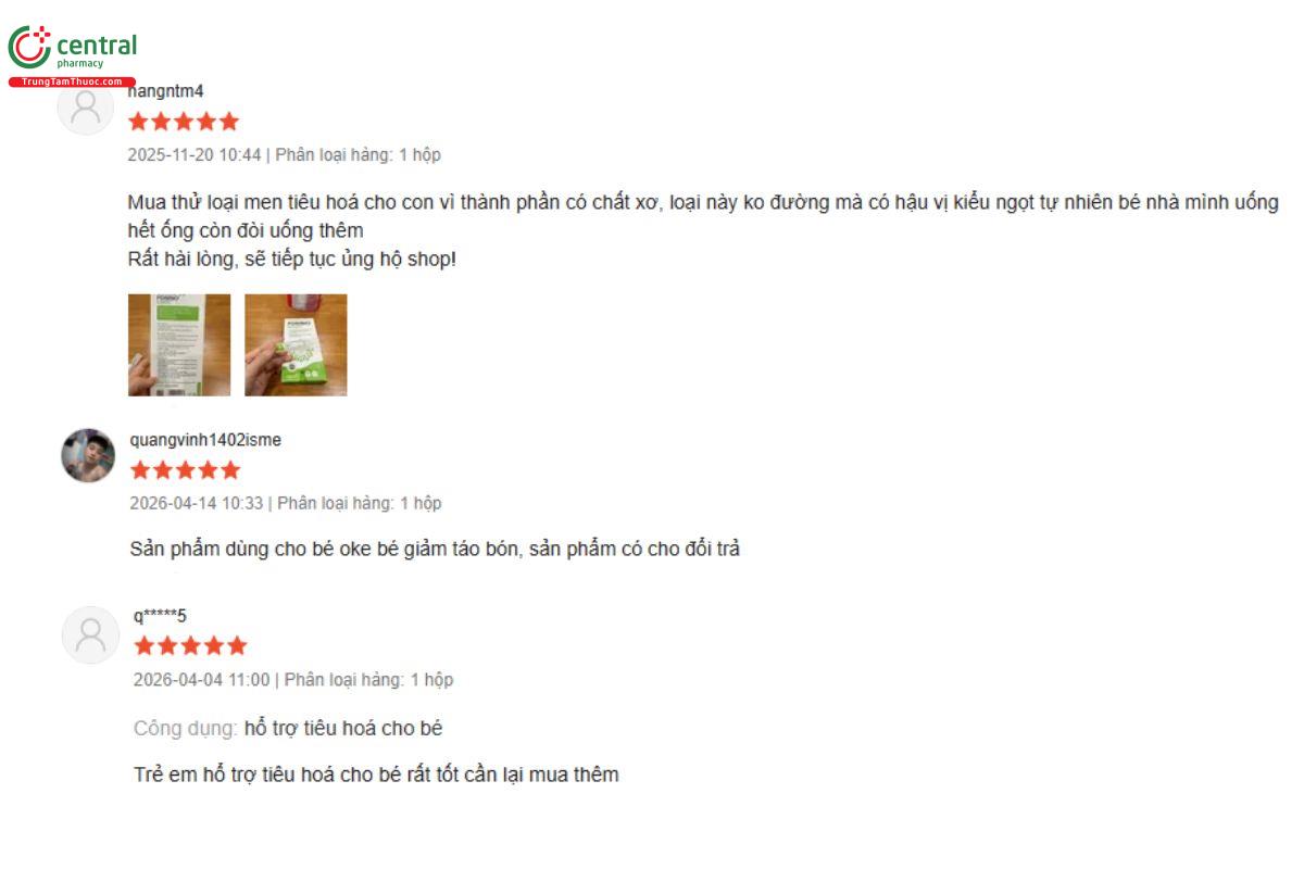 Đánh giá về sản phẩm Fosibio Costi