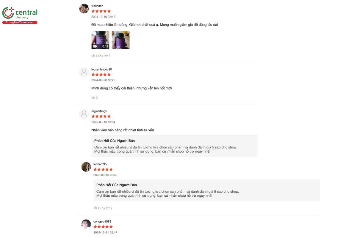 Review Khang Mạch Linh HSP từ những người đã sử dụng