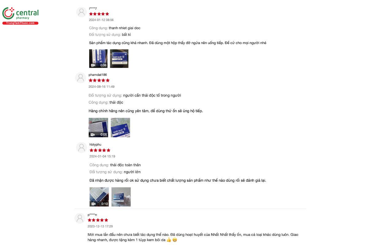 Đánh giá Nhất Nhất 9 từ những người đã sử dụng