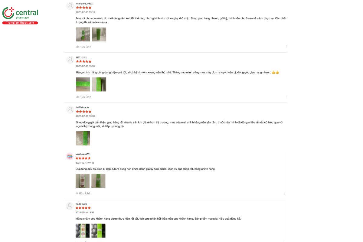 Review Xịt Thông Xoang SKV từ những người đã sử dụng