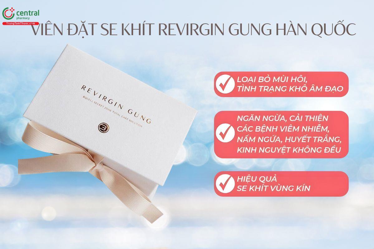 Thuốc đặt se khít vùng kín Revirgin Gung Hàn Quốc