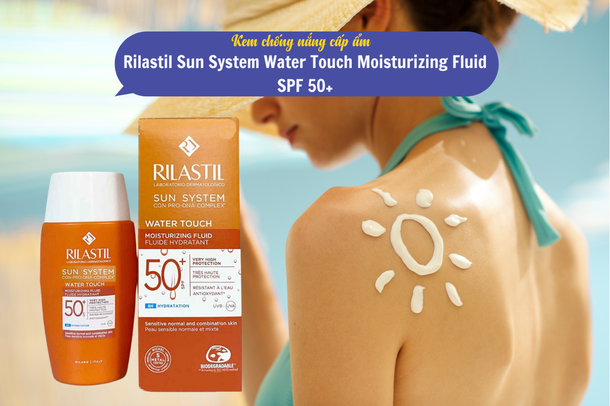 Rilastil Sun System Water Touch Moisturizing Fluid SPF 50+ 50ml