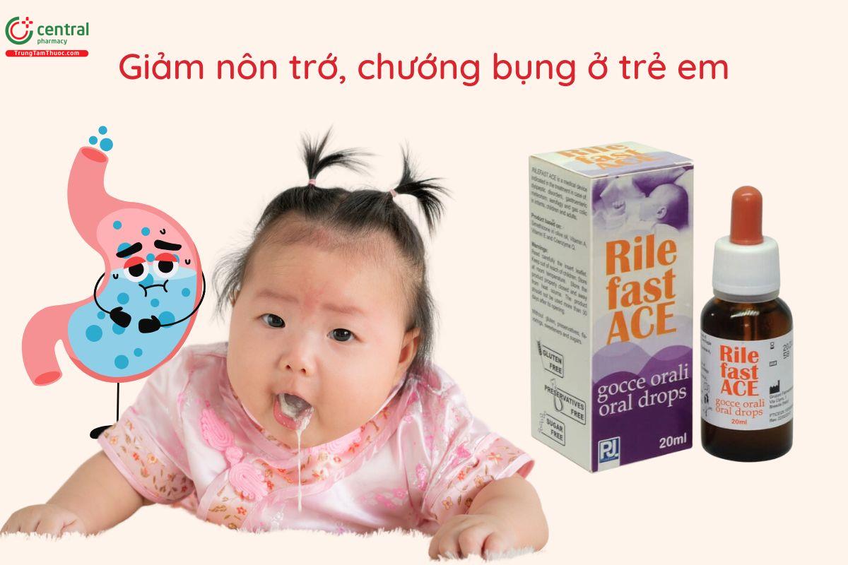 Công dụng Rile fast ACE