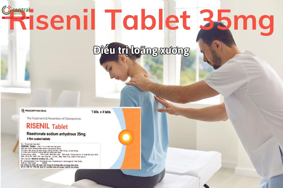Thuốc Risenil Tablet 35mg điều trị loãng xương
