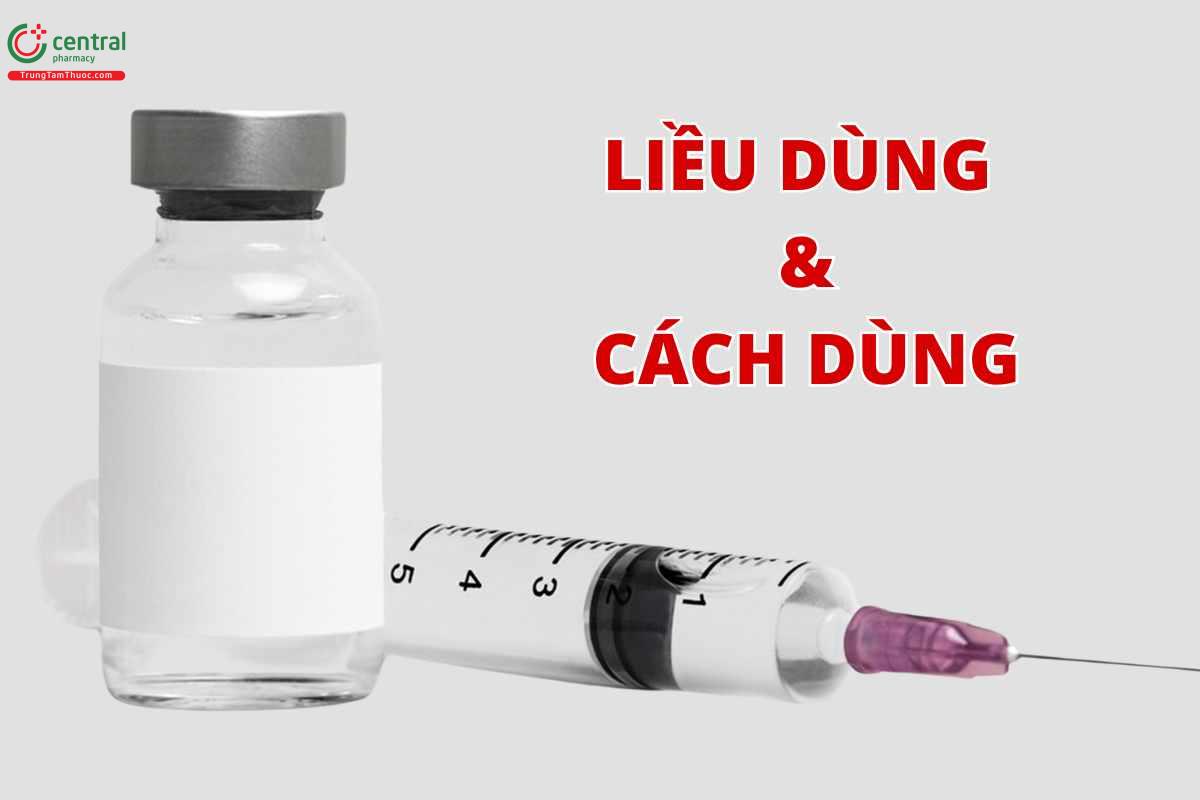 Liều dùng và cách dùng của Rocuronium bromid