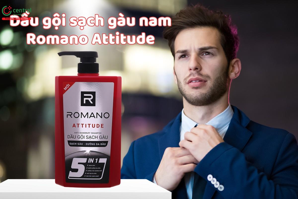 Dầu gội Romano Attitude 650g dành cho nam