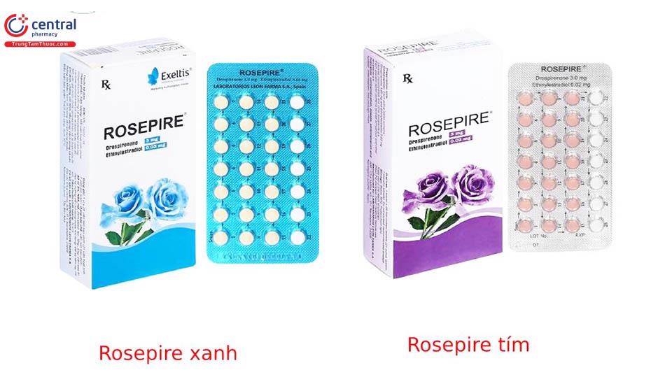 Rosepire tím và xanh khác nhau như thế nào