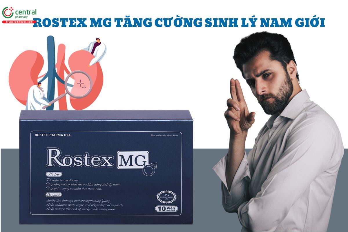 Công dụng bổ thận của Rostex MG