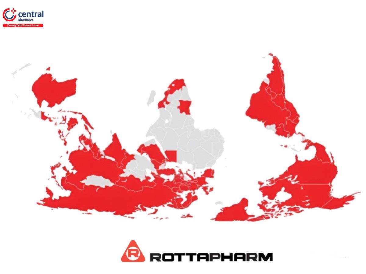 Phạm vi hoạt động của Rottapharm