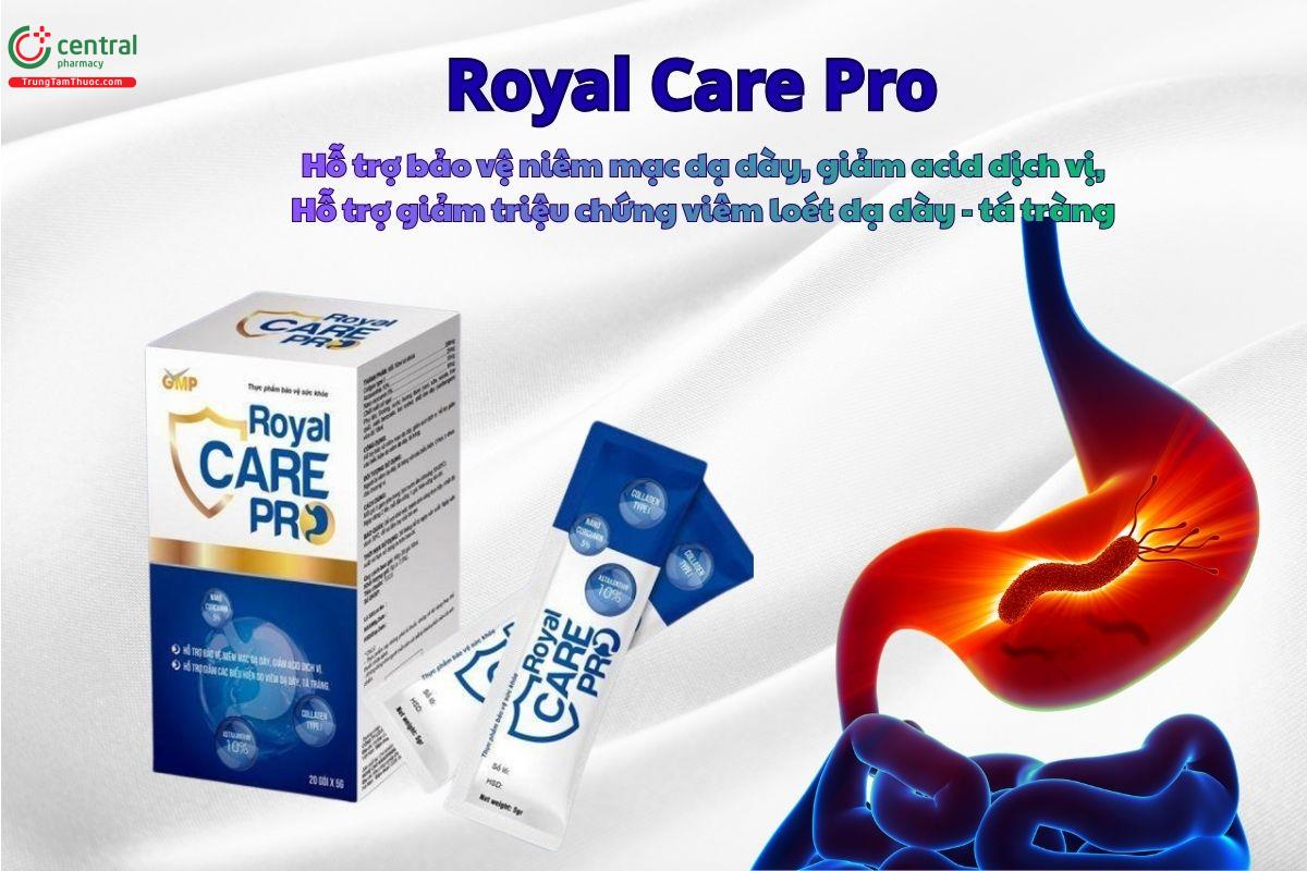 Royal Care Pro - Bảo vệ niêm mạc dạ dày, giảm acid dịch vị