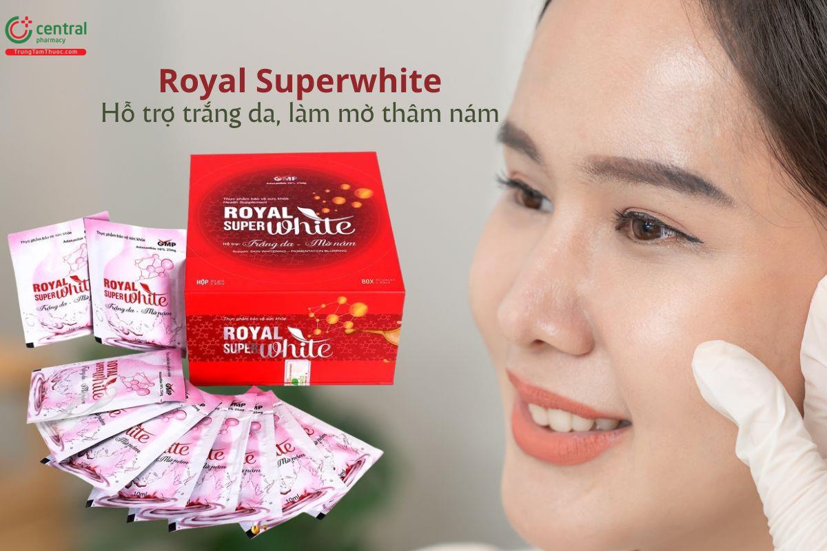 Royal Superwhite bổ sung Collagen, giúp làm đẹp da