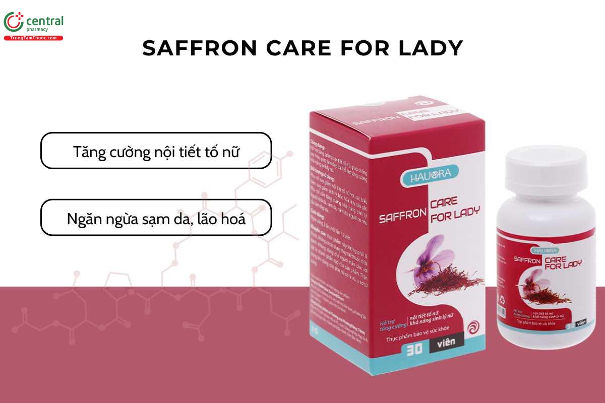 Công dụng Saffron Care For Lady 