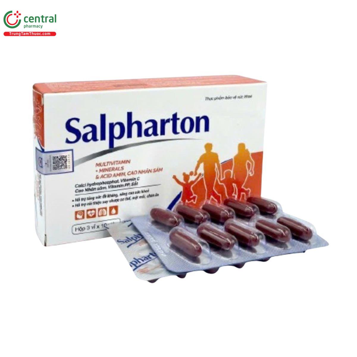 Salpharton bổ sung dinh dưỡng giúp tăng cường thể trạng, giảm mệt mỏi