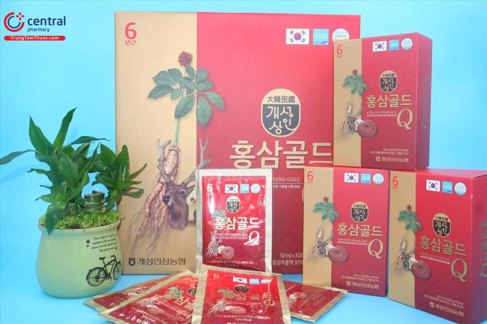 Hình 1: Korean Red Ginseng Gold Q