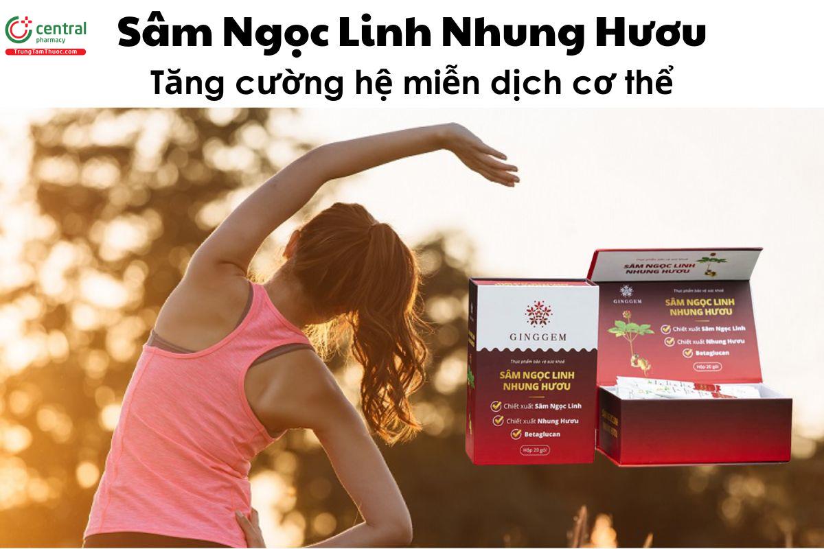 Sâm Ngọc Linh Nhung Hươu - Tăng cường hệ miễn dịch cơ thể