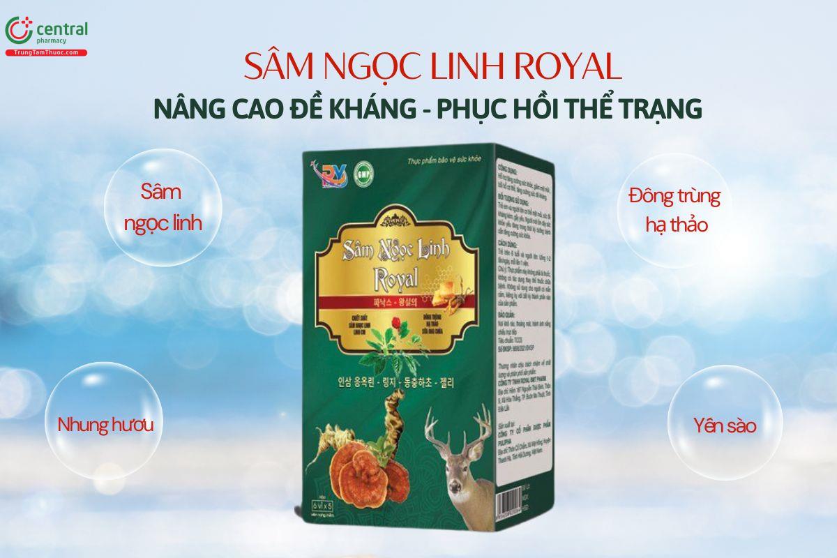 Thành phần  Sâm Ngọc Linh Royal