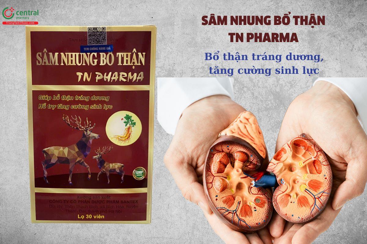 Sâm Nhung Bổ Thận TN Pharma - Bổ thận, tráng dương, mạnh gân cốt