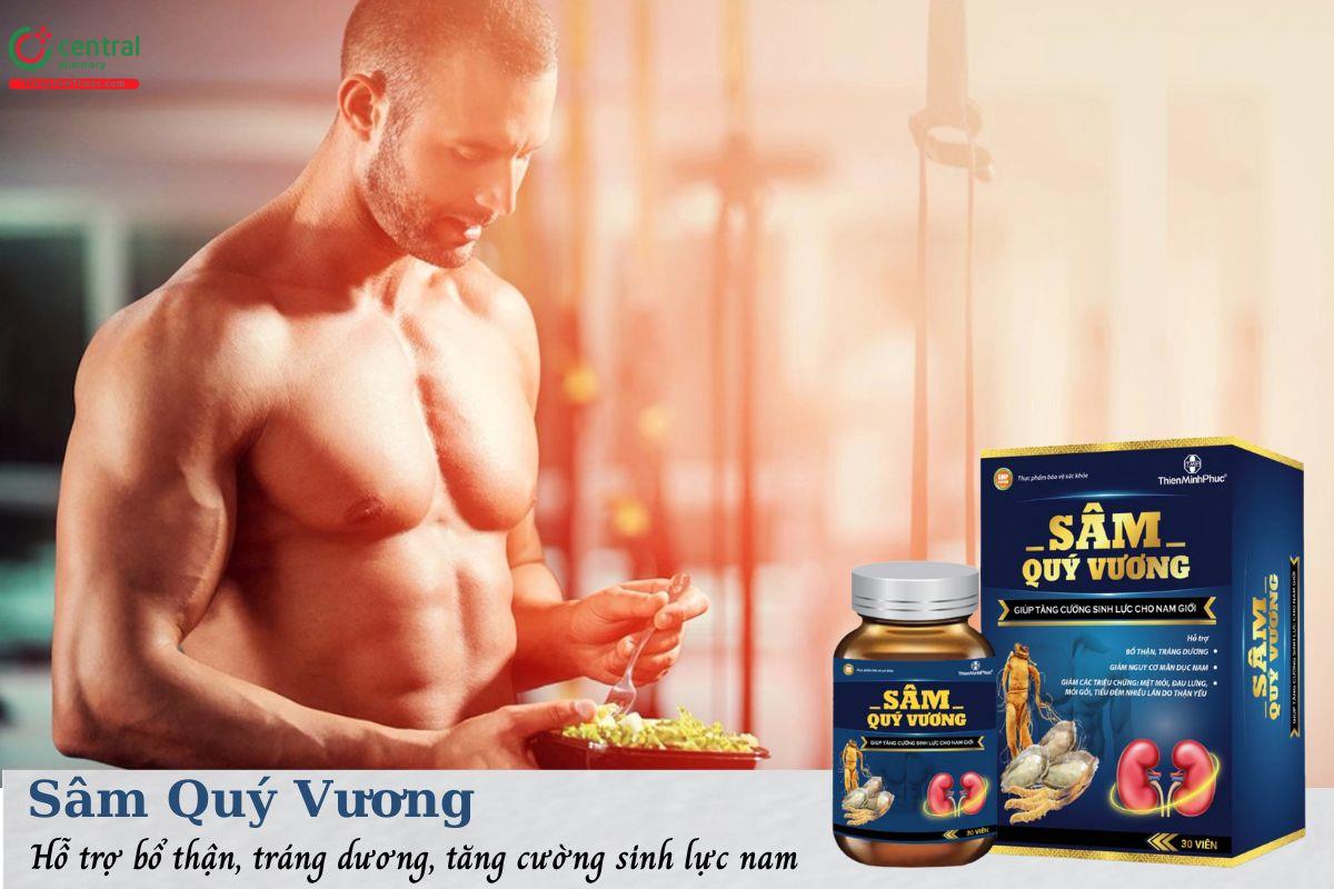 Sâm Quý Vương - Hỗ trợ bổ thận, tráng dương, tăng cường sinh lý nam
