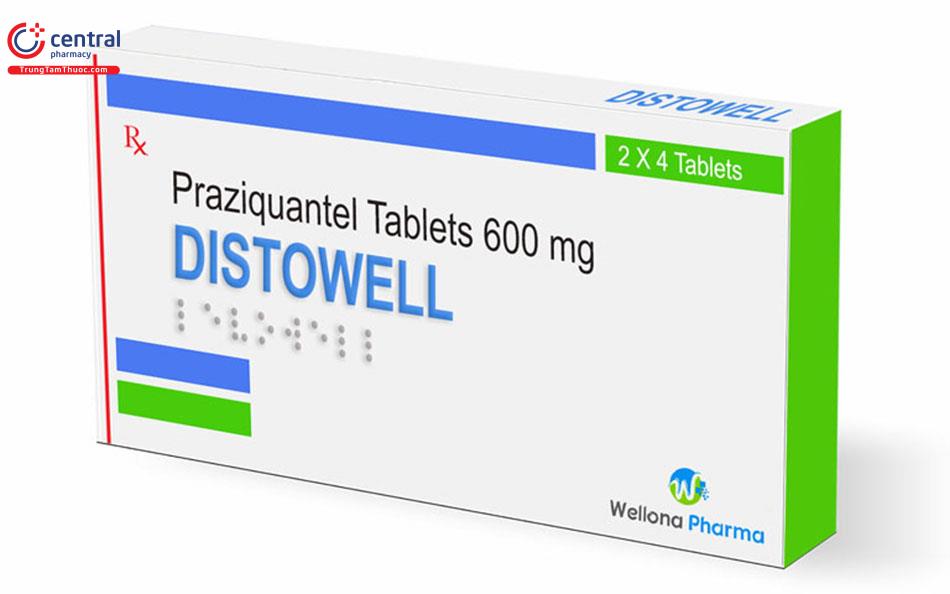 Thuốc điều trị sán lá ruột Praziquantel