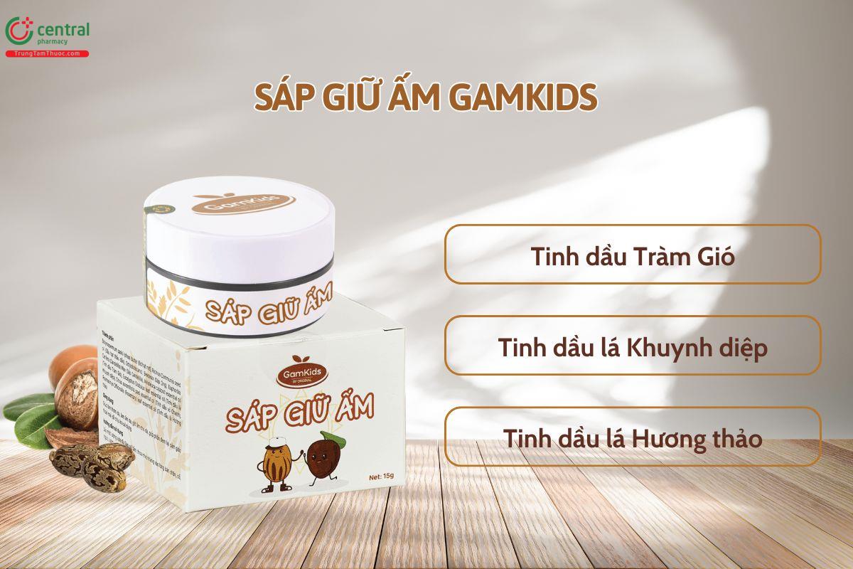 Sáp giữ ấm Gamkids