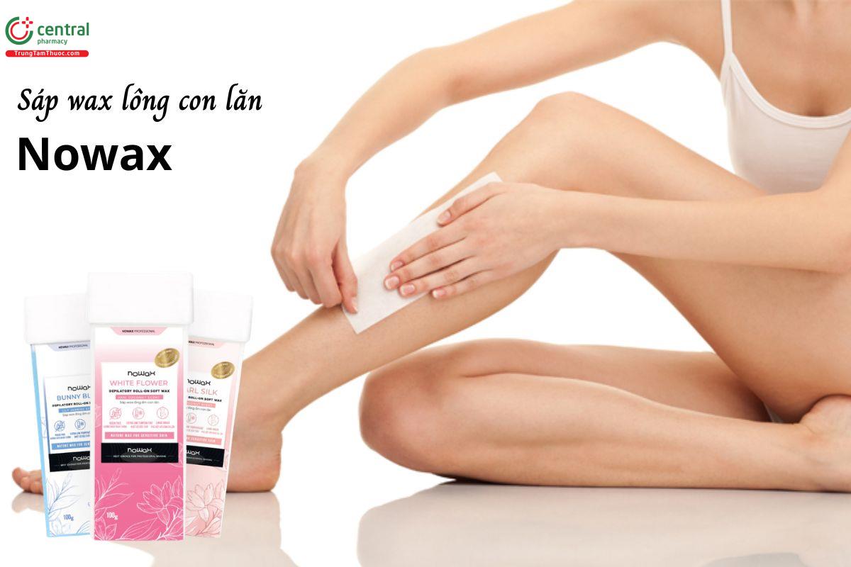 Sáp wax lông con lăn Nowax - Tẩy lông nhanh chóng, tiện lợi