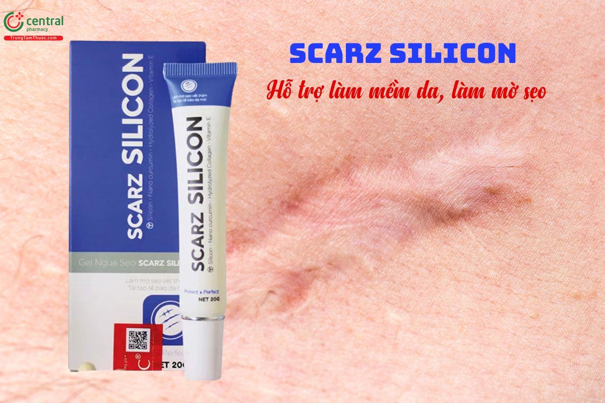 Gel bôi da Scarz Silicon - Hỗ trợ làm mềm da, làm mờ sẹo