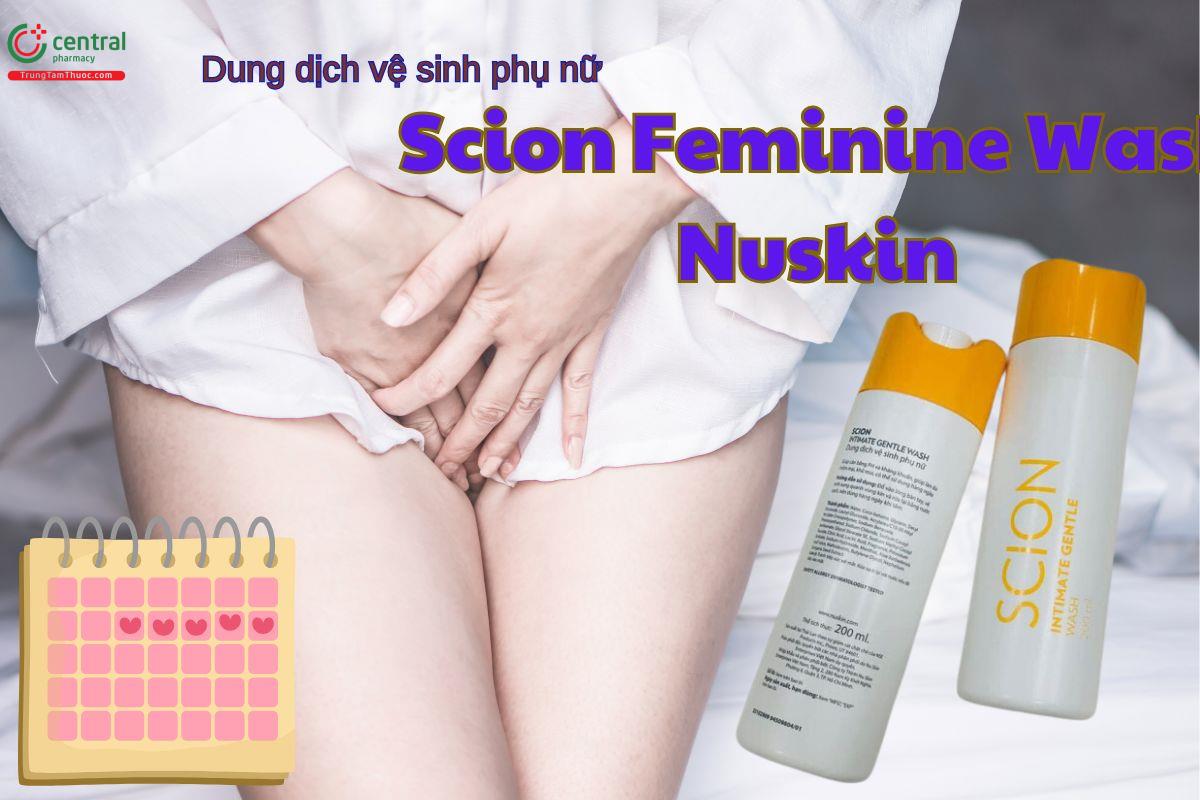 Dung Dịch Vệ Sinh Phụ Nữ Scion Intimate Gentle Wash giúp khử mùi hôi, cấp ẩm và cân bằng pH âm đạo