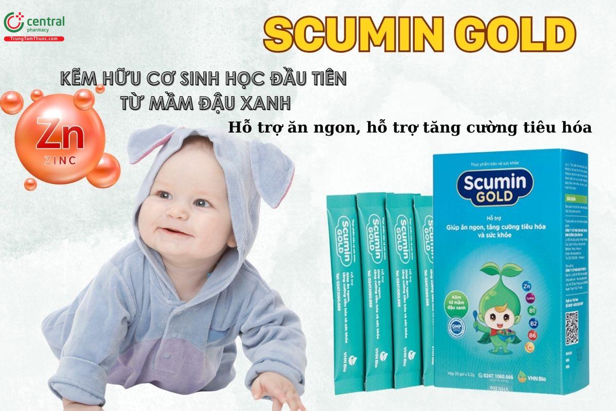  Scumin Gold giúp trẻ ăn ngon, kích thích vị giác, ham ăn cho bé