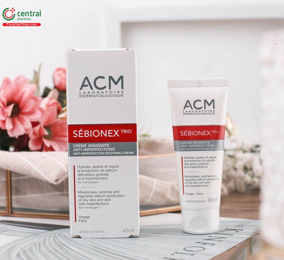 ACM Sébionex Hydra Repair Cream 40ml giúp dưỡng ẩm da
