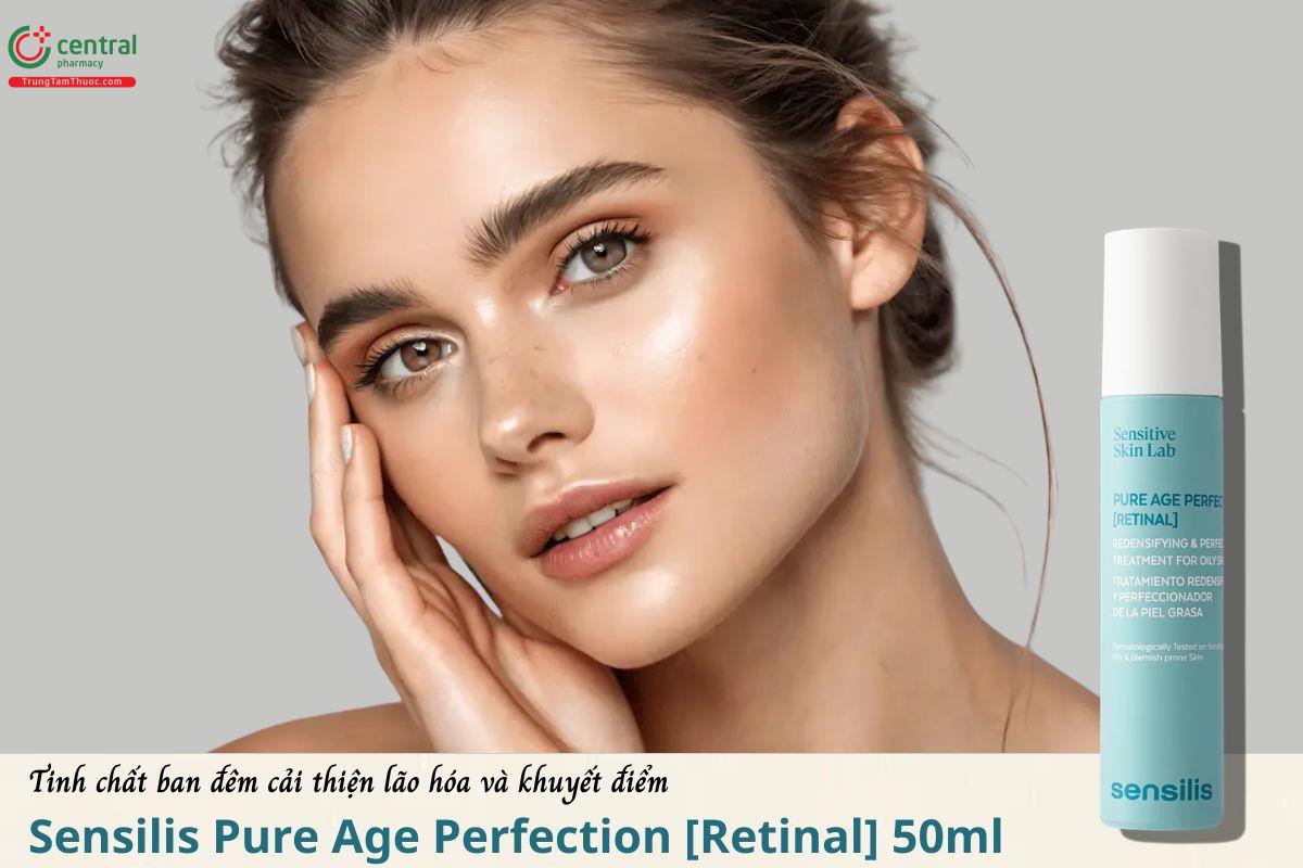 Kem dưỡng giảm dấu hiệu lão hóa Sensilis Pure Age Perfection [Retinal]
