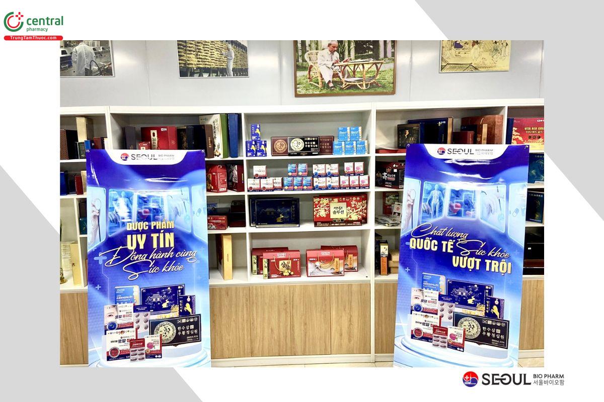 Danh mục sản phẩm đa dạng, chất lượng của Seoul Bio Pharm