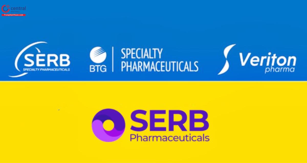 SERB Pharma là sự hợp nhất của 3 công ty