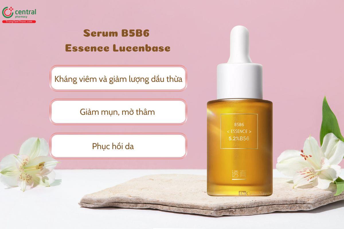 Serum B5B6 Essence Lucenbase 30ml - Cấp ẩm, giảm mụn, phục hồi da