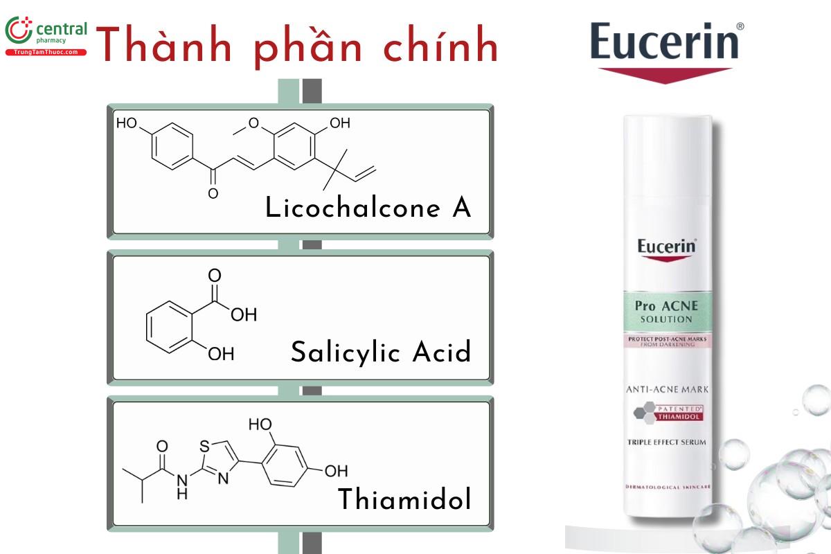 Thành phần Eucerin Acne-Oil Control Pro Acne Solution Anti-Acne Mark 40ml 