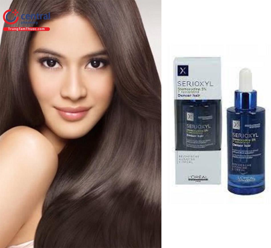 Serum mọc tóc L’Oréal Serioxyl Denser Hair cấp ẩm cho tóc