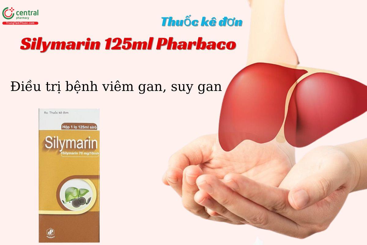 Thuốc Silymarin 125ml Pharbaco - Điều trị suy gan, viêm gan