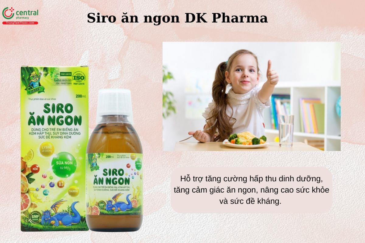 Công dụng của Siro ăn ngon DK Pharma