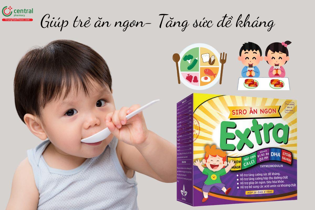 Công dụng siro ăn ngon Extra