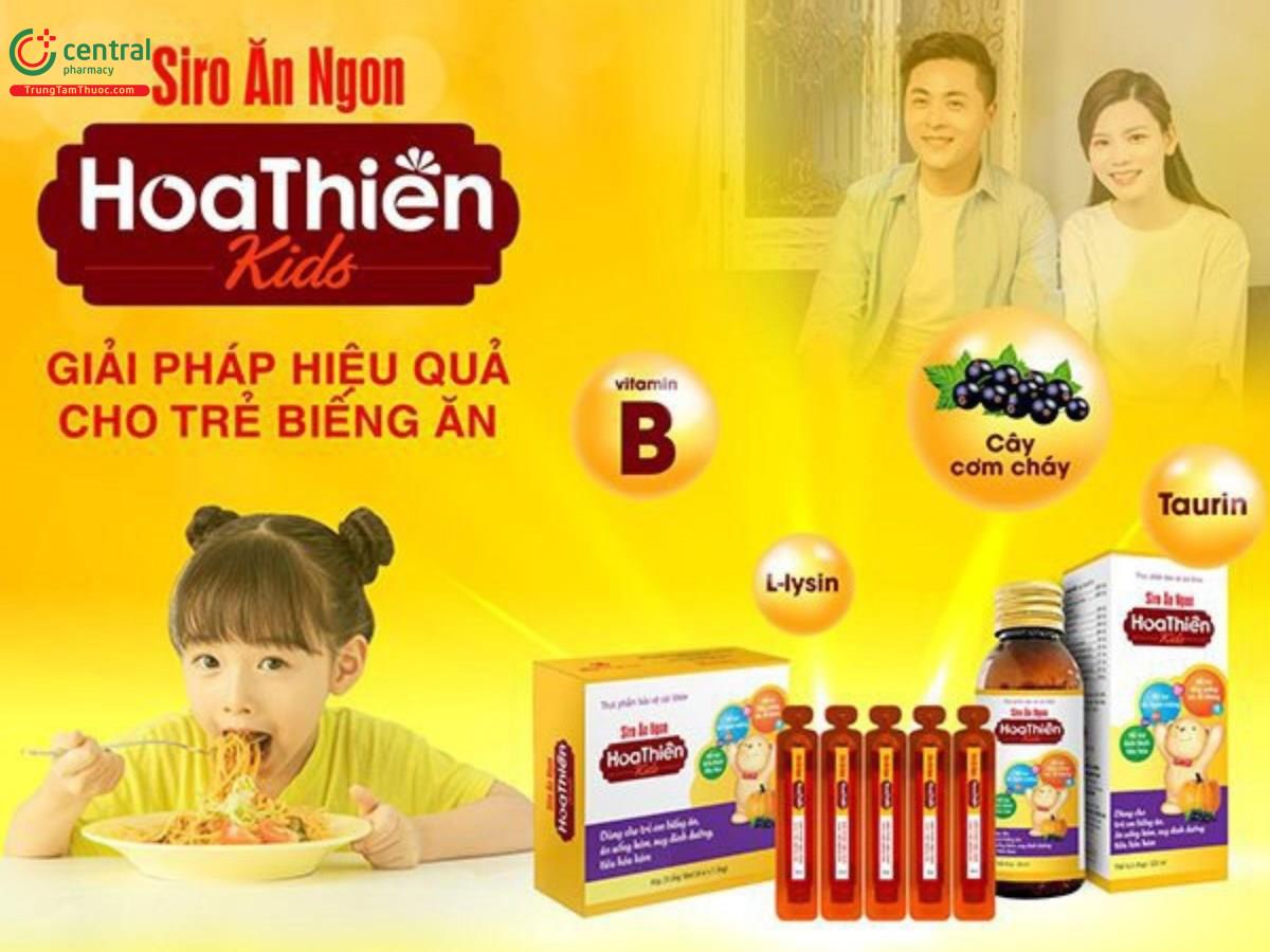 Siro Ăn Ngon Hoa Thiên Kids