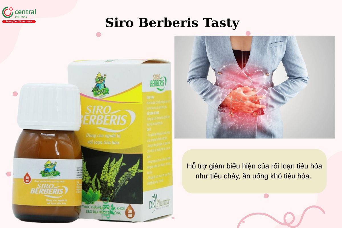 Công dụng của Siro Berberis Tasty
