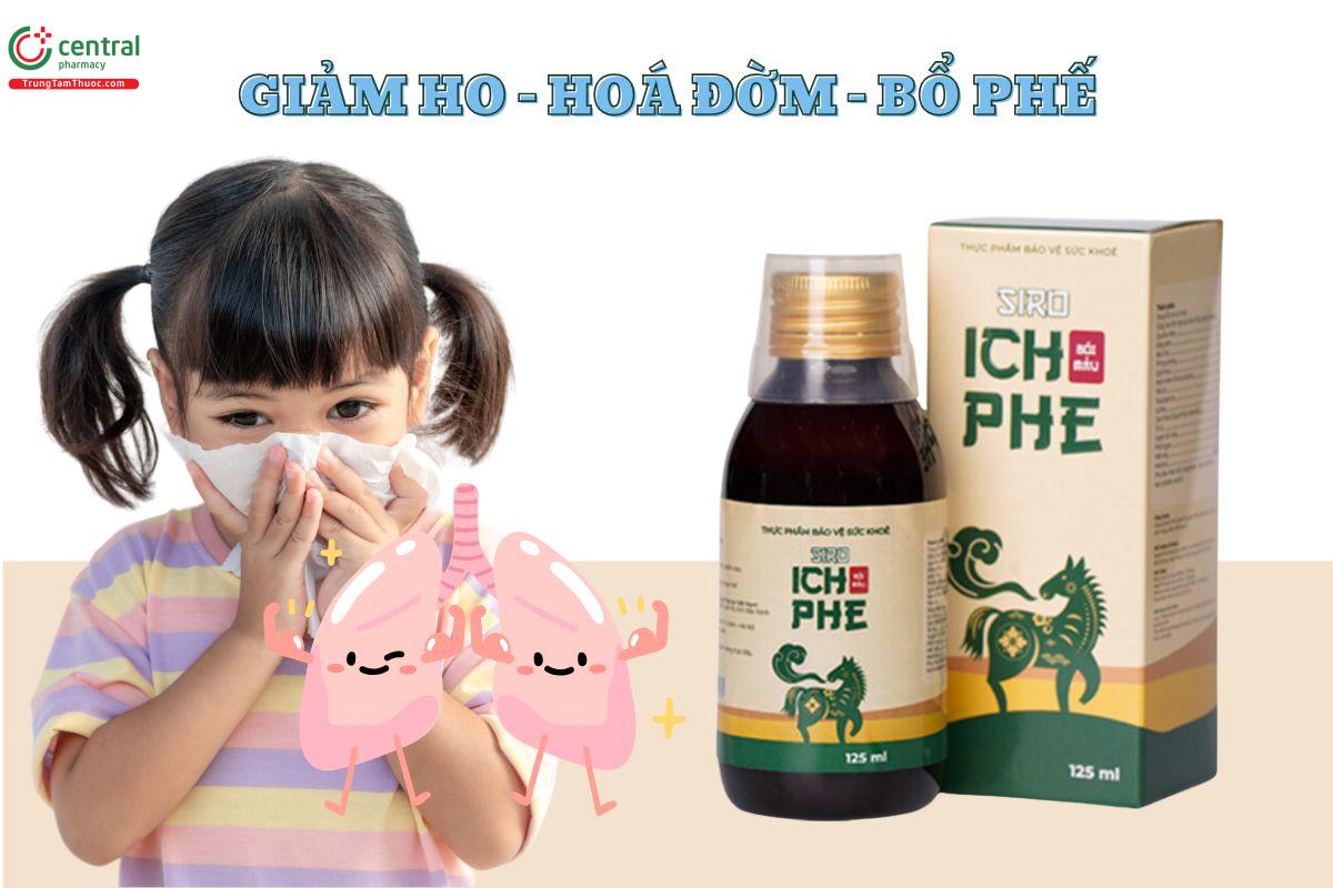 Công dụng Siro Ích Phế Bối Mẫu